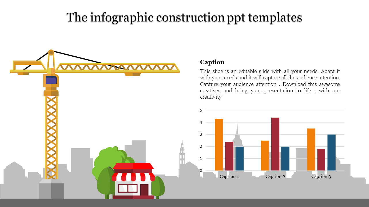 construction ppt templates-The infographic construction ppt templates